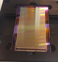 pnCCD für die Satellitenmission Einstein Probe, mit Sensor und Bildspeicherbereich (382x382 Pixel)