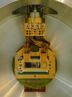 CAST pn-CCD detector. Photo by Markus Kuster