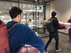 Priority Boarding des speziellen Passagiers in Frankfurt @Belle2 / KEK