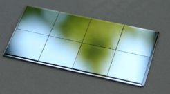 Silicon Drift Detector Sensor connected to the 8 readout chips